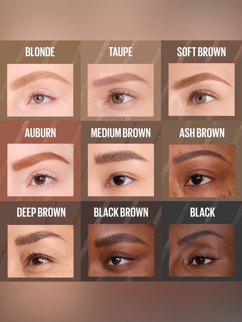Maybelline Express Brow Ultra Slim Eyebrow Pencil - Ash Brown, NEW - Picture 7 of 9
